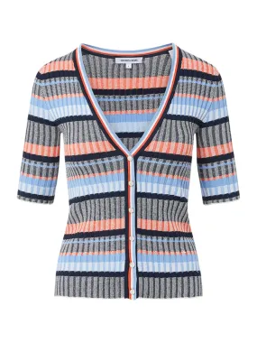 Veronica Beard Calliope Cardigan in Blue Multi