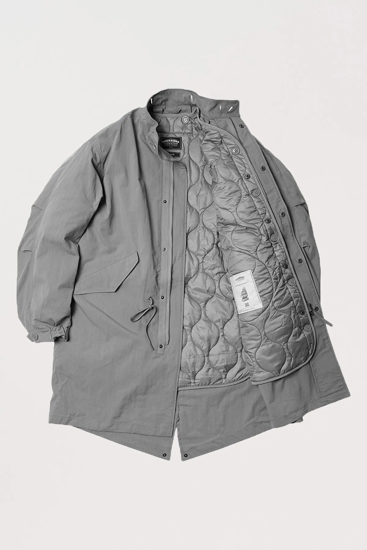 Vincent M1965 Fishtail Parka 004 - Gray