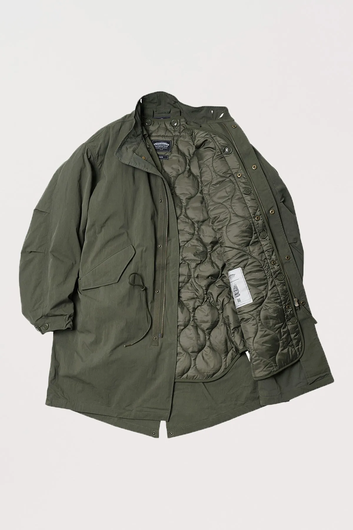 Vincent M1965 Fishtail Parka 004 - Olive