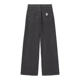 W' JANE PANT BLACK HEAVY STONE WASH