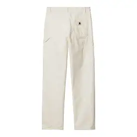 W' PIERCE PANT STRAIGHT OFF-WHITE RINSED