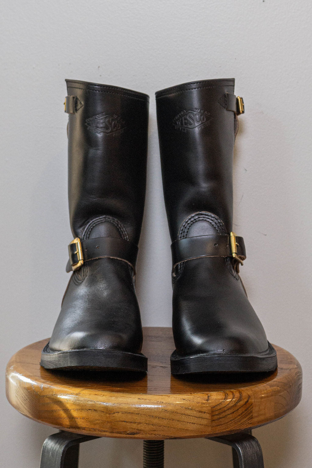 Wesco Boots Mister Lou - Horween Black Horsehide