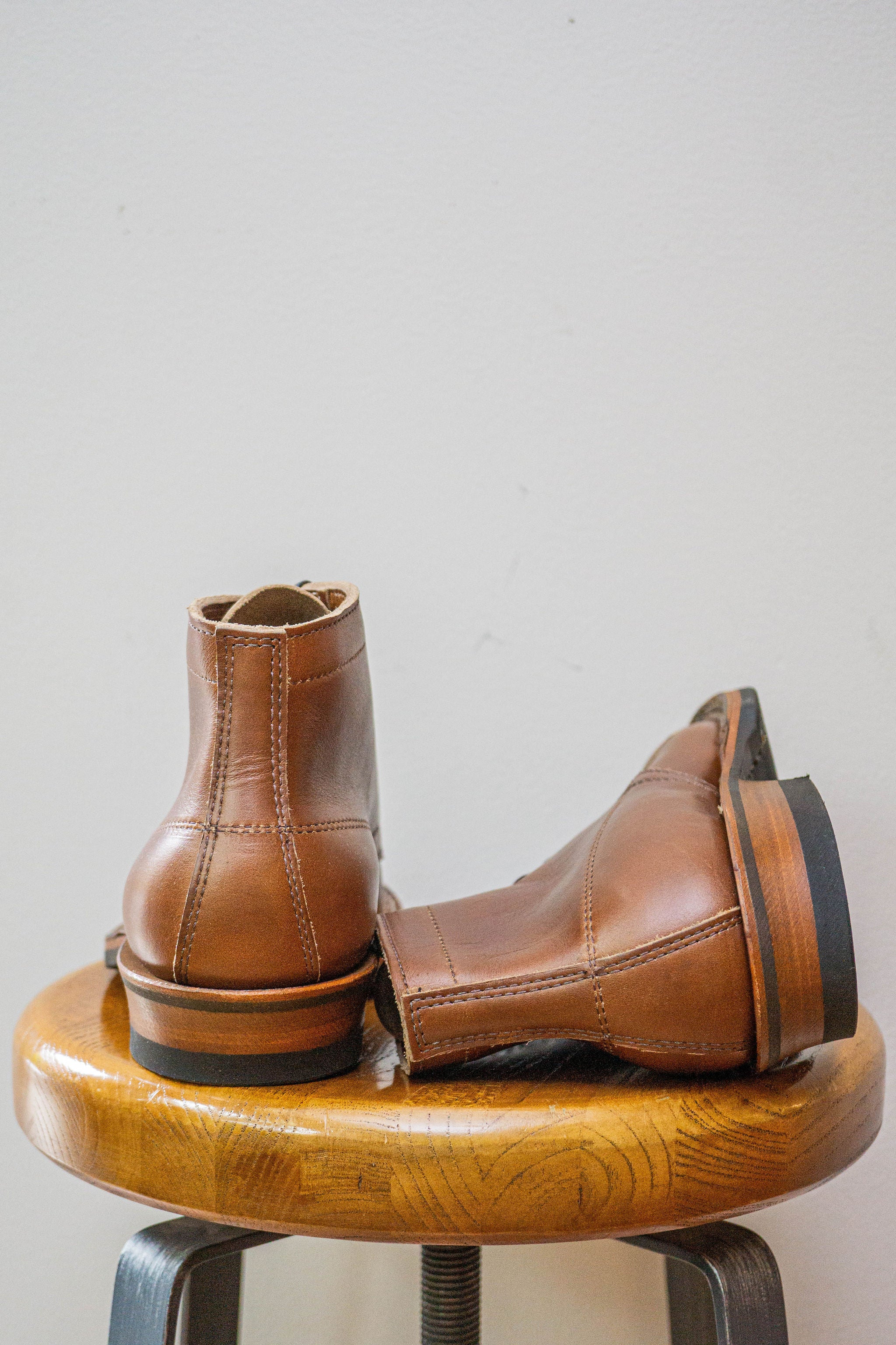 White's Boots x Franklin & Poe Semi-Dress - British Tan Cap Toe