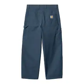 WIDE PANEL PANT NAVAL RINSED