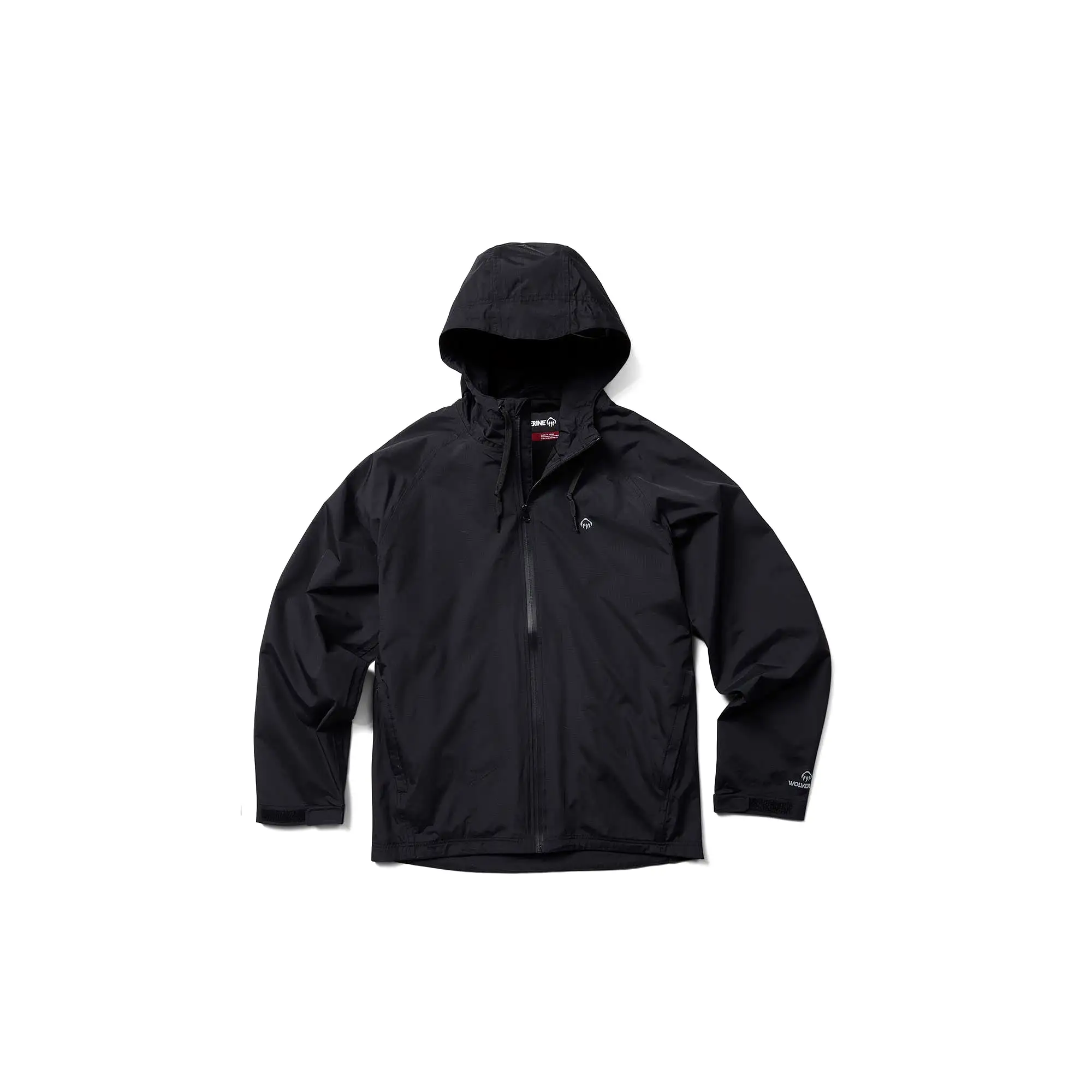 Wolverine I-90 Lined Rain Jacket Black