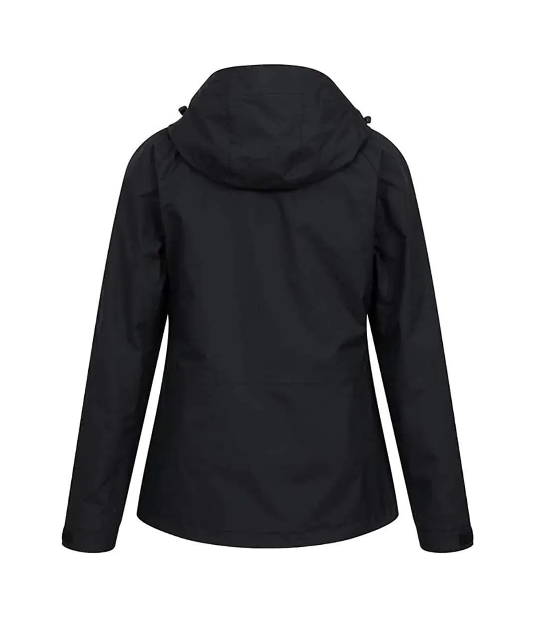 Womens/ladies thunderstorm 3 in 1 waterproof jacket black Mountain Warehouse