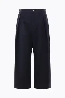 Yayla pinstriped cotton oversized pants