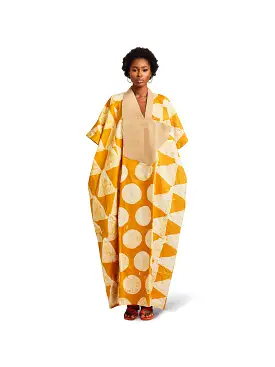 Yellow Cotonou Dress