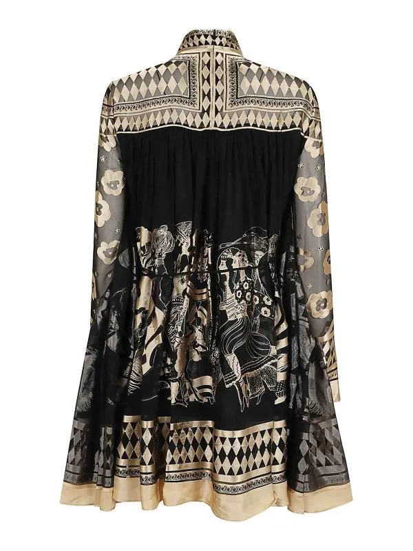 Zimmermann Illustration Otto Mini Dress